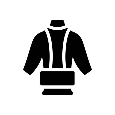 Şeffaf bir arkaplanda kemer vektör çizimi. Konsept ve grafik tasarım simgeleri için kaliteli semboller.. 