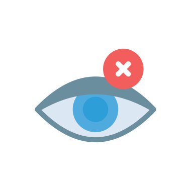 Şeffaf bir arkaplanda görme vektörü çizimi yok. Konsept ve grafik tasarımı için premium kalite simgeleri..