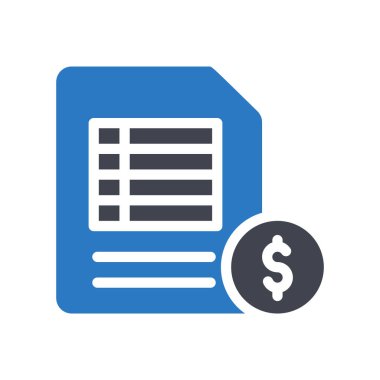 Saydam bir arkaplanda dolar vektör illüstrasyonu. Konsept ve grafik tasarım simgeleri için kaliteli semboller..