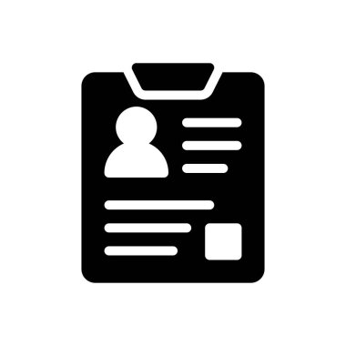 Şeffaf bir arkaplan üzerinde profil vektör çizimi. Konsept ve grafik tasarımı için kaliteli semboller..