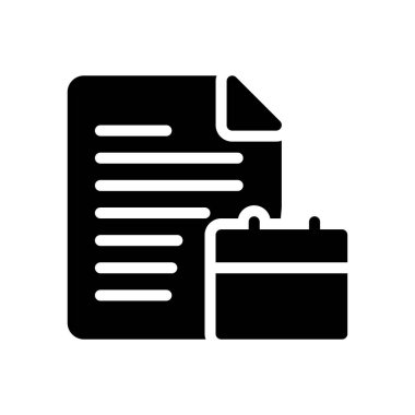 Şeffaf bir arkaplan üzerinde takvim vektör illüstrasyonu. Konsept ve grafik tasarım için mükemmel kalite sembolleri.. 