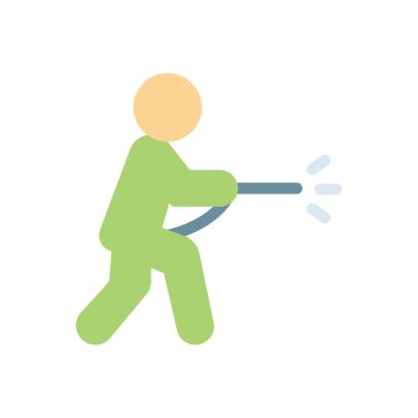 Şeffaf bir arkaplan üzerinde hortum vektör çizimi. Konsept ve grafik tasarımı için premium kalite simgeleri.. 