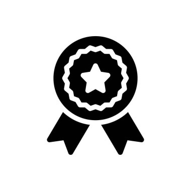 Şeffaf bir arkaplan üzerinde rozet vektör çizimi. Konsept ve grafik tasarım simgeleri için kaliteli semboller..