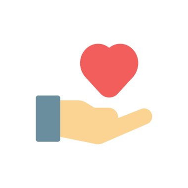 Şeffaf bir arkaplan üzerinde sevgi vektör illüstrasyonu. Konsept ve grafik tasarım için kaliteli semboller..