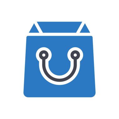 Şeffaf bir arkaplan üzerinde alışveriş vektörü illüstrasyonu. Konsept ve grafik tasarımı için kaliteli semboller..