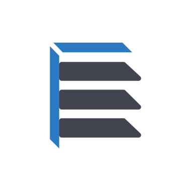 şeffaf bir arkaplan üzerindeki raf vektör illüstrasyonu.Premium kalitesinde semboller. Konsept ve grafik tasarımı için simgeler.