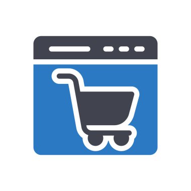 Şeffaf bir arkaplan üzerinde web sayfası vektör illüstrasyonu. Konsept ve grafik tasarımı için kaliteli semboller..