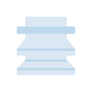 şeffaf bir arkaplan üzerindeki raf vektör illüstrasyonu.Premium kalitesi simgeleri. Konsept ve grafik tasarımı için simge.