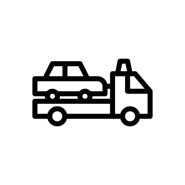 Auto Vektor Illustration Auf Einem Transparenten Hintergrund Premium Qualität Symbole — Stockvektor