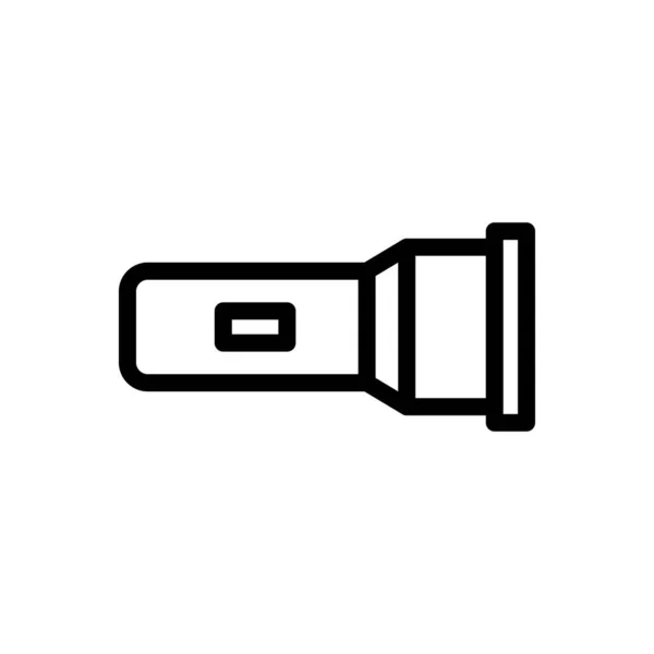 Факел Векторні Ілюстрації Прозорому Фоні Символи Високої Якості Піктограма Тонкої — стоковий вектор