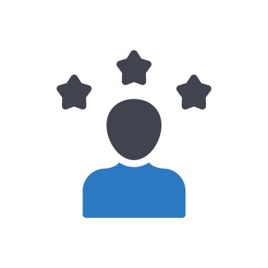 Şeffaf bir arkaplan üzerinde yıldız vektör çizimi. Konsept ve grafik tasarım için mükemmel kalite sembolleri.. 