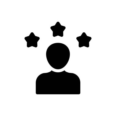 Şeffaf bir arkaplan üzerinde yıldız vektör çizimi. Konsept ve grafik tasarım için mükemmel kalite sembolleri.. 