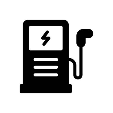 Saydam bir arkaplanda yakıt vektör çizimi. Konsept ve grafik tasarım simgeleri için kaliteli semboller..