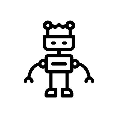 Saydam bir arkaplanda dijital vektör illüstrasyonu. Konsept ve grafik tasarımı için ince çizgi simgesi.. 