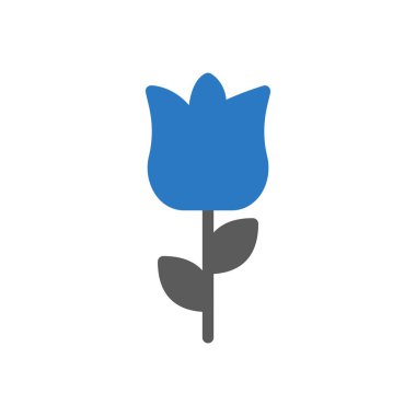 Şeffaf bir arkaplan üzerinde gül vektör illüstrasyonu. Konsept ve grafik tasarımı için özel kalite semboller..