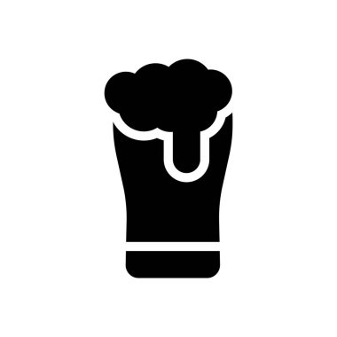 Şeffaf bir arkaplan üzerinde şampanya vektör illüstrasyonu. Konsept ve grafik tasarım simgeleri.. 