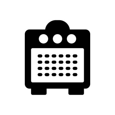 Şeffaf bir arkaplan üzerinde elektrik vektör illüstrasyonu. Konsept ve grafik tasarım simgeleri için kaliteli semboller.. 