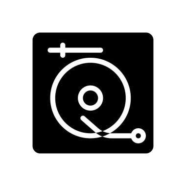 Şeffaf bir arkaplan üzerinde cd vektör illüstrasyonu. Konsept ve grafik tasarımı için mükemmel kalite sembolleri..