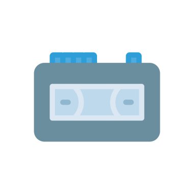 Saydam bir arkaplan üzerinde bant vektör illüstrasyonu. Konsept ve grafik tasarımı için prim kalite simgeleri.. 