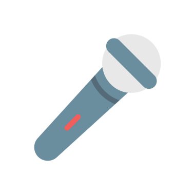 Şeffaf bir arkaplan üzerinde MIC vektör illüstrasyonu. Konsept ve grafik tasarım için premium kalite simgeleri.. 