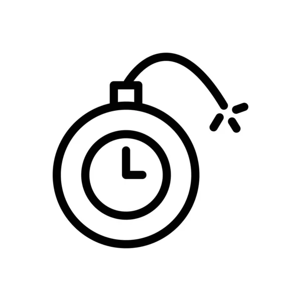 Ilustración Del Vector Tiempo Sobre Fondo Transparente Símbolos Calidad Premium — Vector de stock