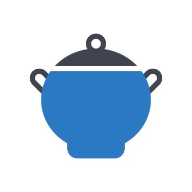 Şeffaf bir arkaplan üzerinde pot vektör illüstrasyonu. Konsept ve grafik tasarımı için mükemmel kalite semboller.. 