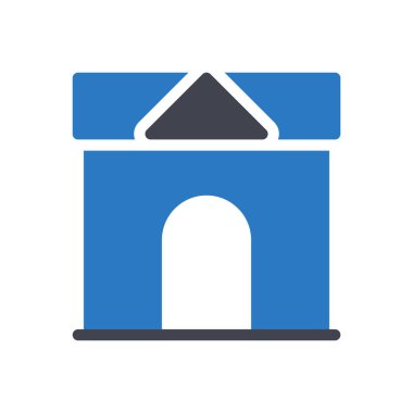 Şeffaf bir arkaplan üzerinde klasik vektör illüstrasyonu. Konsept ve grafik tasarımı için kaliteli semboller..