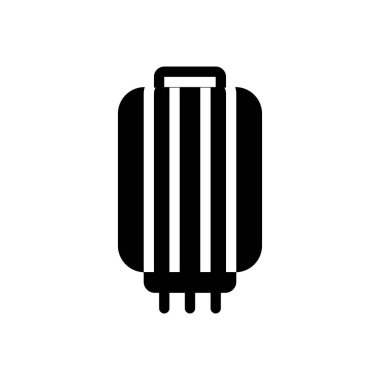 Şeffaf bir arkaplan üzerinde fener vektör çizimi. Konsept ve grafik tasarımı için birinci sınıf kalite semboller..