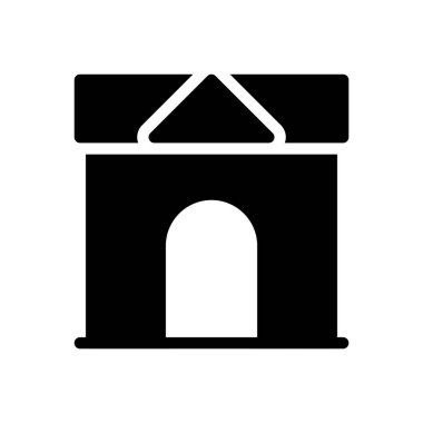 Şeffaf bir arkaplan üzerinde klasik vektör illüstrasyonu. Konsept ve grafik tasarımı için kaliteli semboller..