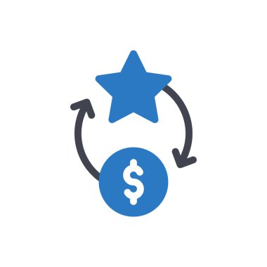 Şeffaf bir arkaplan üzerinde yıldız vektör çizimi. Konsept ve grafik tasarım için mükemmel kalite sembolleri..