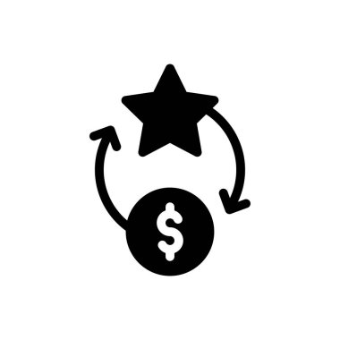 Şeffaf bir arkaplan üzerinde yıldız vektör çizimi. Konsept ve grafik tasarım için mükemmel kalite sembolleri..