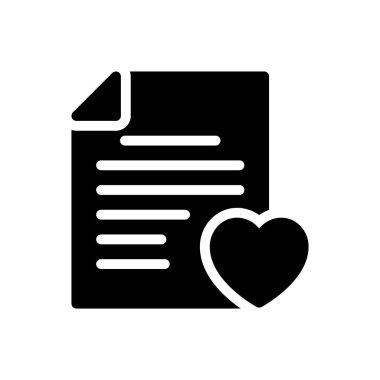 Şeffaf bir arkaplan üzerindeki belge vektör illüstrasyonu. Konsept ve grafik tasarımı için kaliteli semboller..