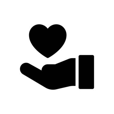 Şeffaf bir arkaplan üzerinde kalp vektör çizimi. Konsept ve grafik tasarım simgeleri için kaliteli semboller..