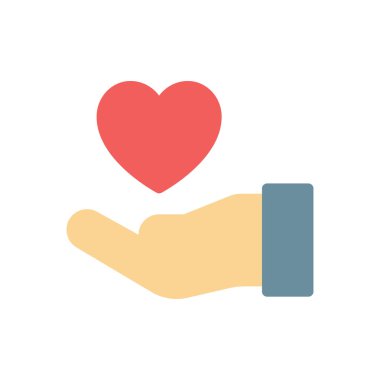 Şeffaf bir arkaplan üzerinde kalp vektör çizimi. Konsept ve grafik tasarım için kaliteli semboller..