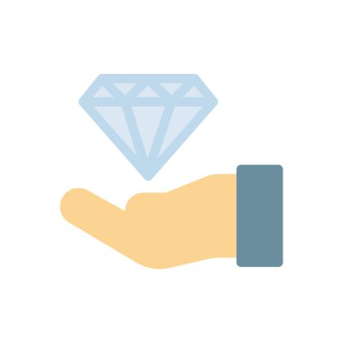 Şeffaf bir arkaplan üzerinde elmas vektör çizimi. Konsept ve grafik tasarım için mükemmel kalite simgeleri..