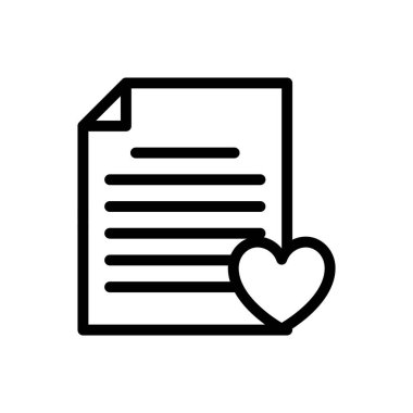 Şeffaf bir arkaplan üzerindeki belge vektör illüstrasyonu.Premium kalite sembolleri. Konsept ve grafik tasarım için ince çizgi simgesi. 