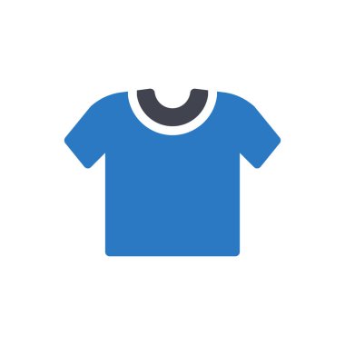 Saydam bir arkaplan üzerinde gömlek vektör illüstrasyonu. Konsept ve grafik tasarım için kaliteli semboller.. 