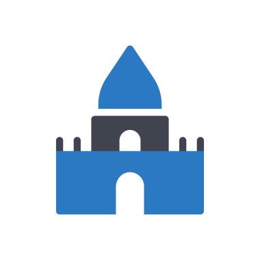 Şeffaf bir arkaplan üzerinde kremlin vektör illüstrasyonu. Konsept ve grafik tasarımı için mükemmel kalite sembolleri.. 