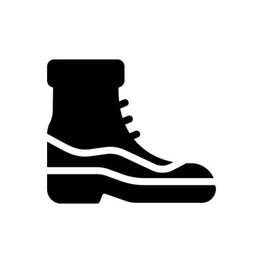 Saydam bir arkaplan üzerinde ayakkabı vektörü çizimi. Konsept ve grafik tasarım için en iyi kalite semboller..