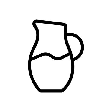 Şeffaf bir arkaplan üzerinde su vektörü çizimi. Premium kalite semboller. Konsept ve grafik tasarım için ince çizgi simgesi. 