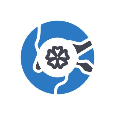 sakura vector illustration on a transparent background.Premium quality symbols.Glyphs icon for concept and graphic design.