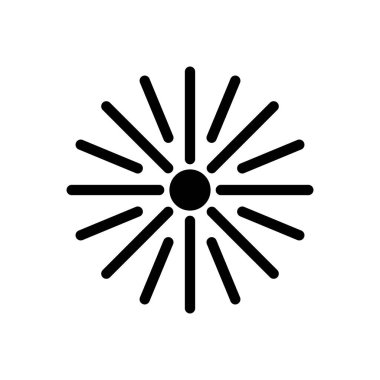 Şeffaf bir arkaplan üzerinde havai fişek vektör çizimi. Konsept ve grafik tasarımı için mükemmel kalite semboller..