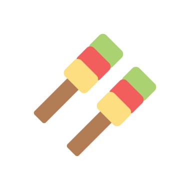 Saydam bir arkaplan üzerinde dango vektör illüstrasyonu. Konsept ve grafik tasarımı için prim kalite simgeleri.. 