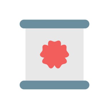 Şeffaf bir arkaplan üzerinde kaydırma vektör illüstrasyonu. Konsept ve grafik tasarım için premium kalite simgeleri.. 