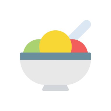 Saydam bir arkaplan üzerinde kase vektör illüstrasyonu. Konsept ve grafik tasarımı için birinci sınıf kalite simgeler..