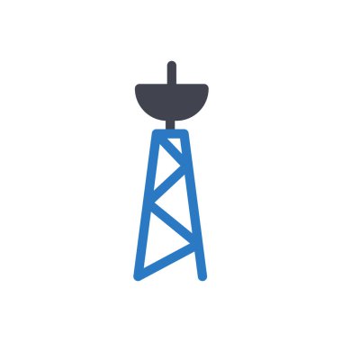 antenna vector illustration on a transparent background.Premium quality symbols.Glyphs icon for concept and graphic design. 