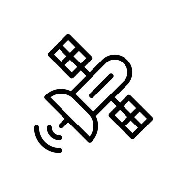 Şeffaf bir arkaplanda kablosuz vektör çizimi. Konsept ve grafik tasarımı için ince çizgi simgesi..