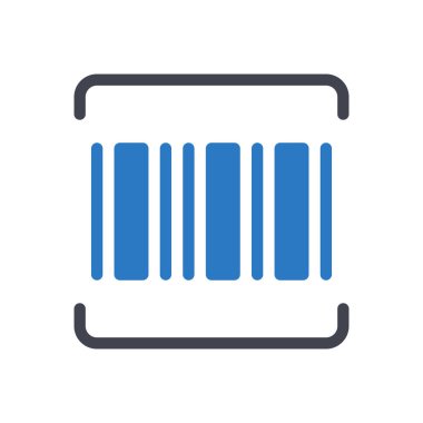 Şeffaf bir arkaplan üzerinde barkod vektör illüstrasyonu. Konsept ve grafik tasarımı için birinci sınıf kalite simgeler.. 