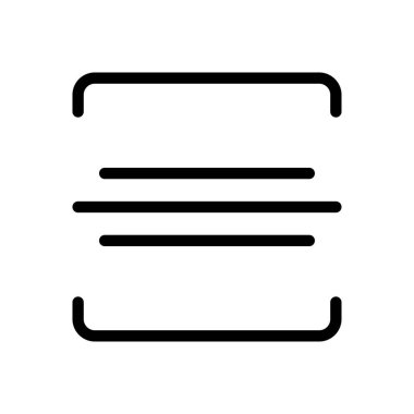 Şeffaf bir arkaplanda barkod vektör çizimi. Konsept ve grafik tasarım için ince çizgi simgesi..