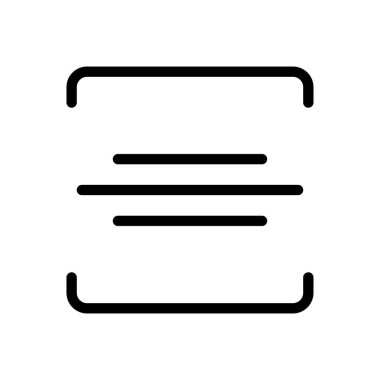 Şeffaf bir arkaplanda barkod vektör çizimi. Konsept ve grafik tasarım için ince çizgi simgesi..